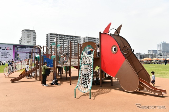 川崎競馬場の子ども向け遊具