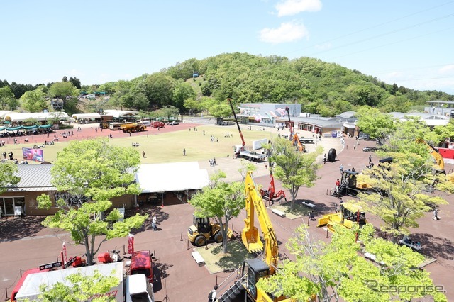 高所作業車搭乗体験