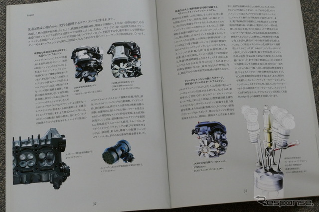 メルセデス・ベンツCクラス（初代）当時のカタログ
