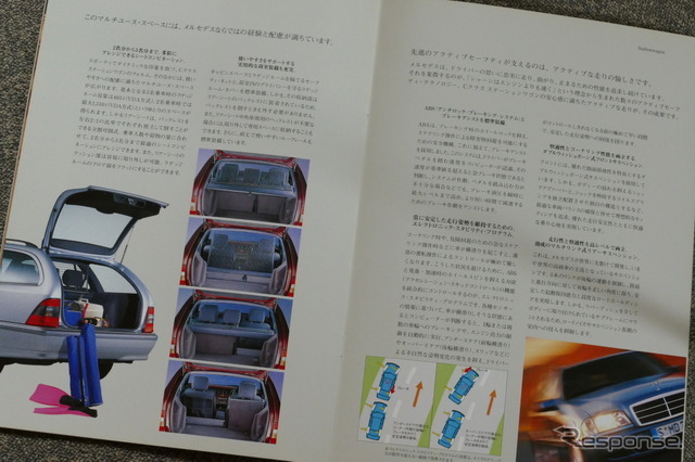 メルセデス・ベンツCクラス（初代）当時のカタログ