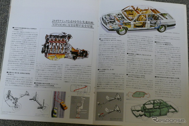 アウディ100（2代目・C2）当時のカタログ