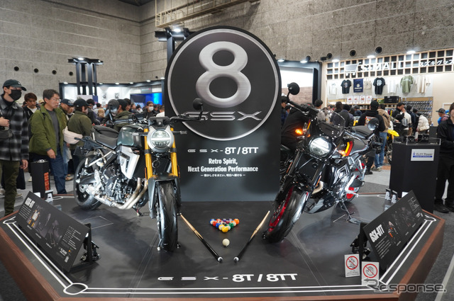 スズキ GSX-8TとGSX-8TT（大阪モーターサイクルショー2026）