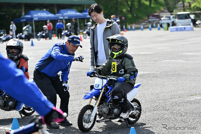 ヤマハ親子バイク教室