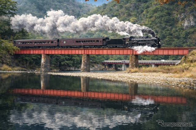 蒸気機関車（イメージ）