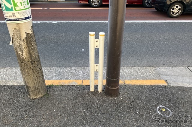 短いガードレール（東京都墨田区）