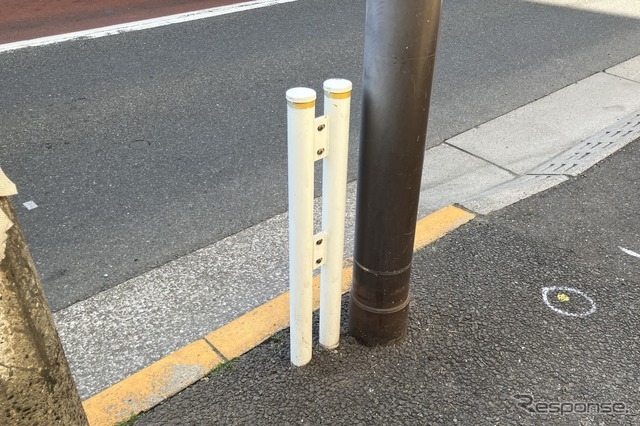 短いガードレール（東京都墨田区）