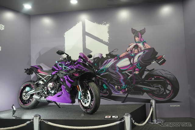 『ストリートファイター6』とコラボレーションした『GSX-8R Tuned by JURI』