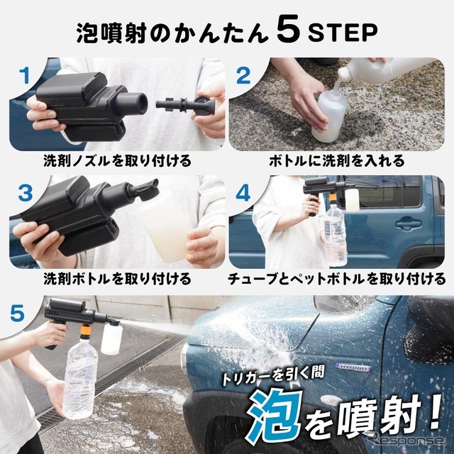 コードレス高圧ちょい洗浄機