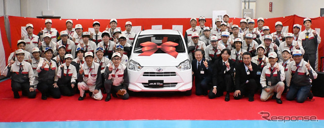 ミライース tuned by D-SPORT Racing出荷式