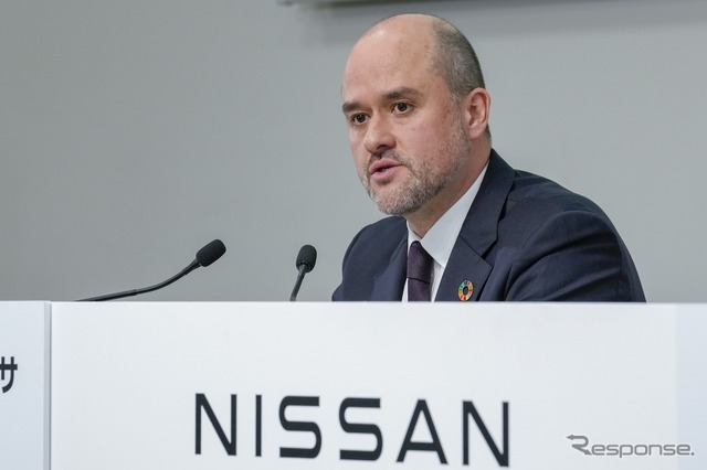 日産自動車 イヴァン・エスピノーサ社長（5月13日、決算発表会）