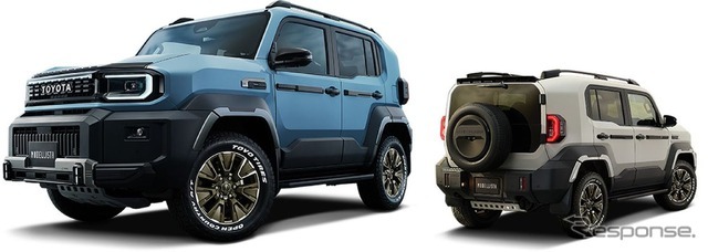 モデリスタのランドクルーザー「FJ」のカスタマイズパーツ装着車