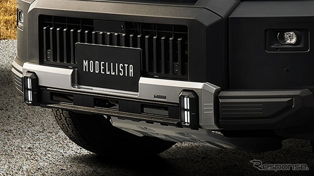 「MODELLISTAパッケージ」のフロントバンパーガード