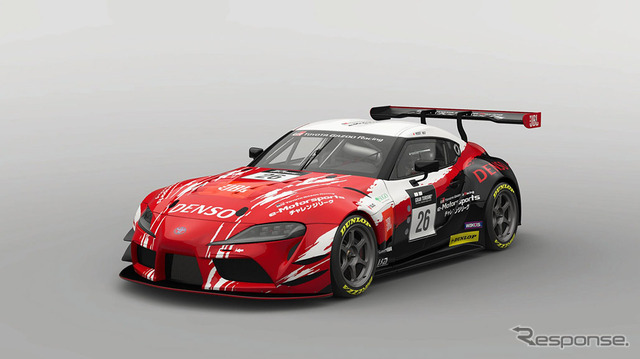 トヨタ GRスープラ レーシングコンセプト '18（レーシングリバリー）