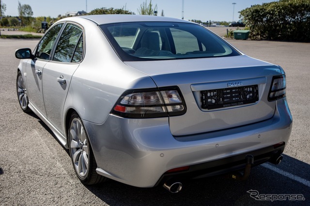 サーブ9-3先行量産車。2014年モデル、走行距離5万8640km
