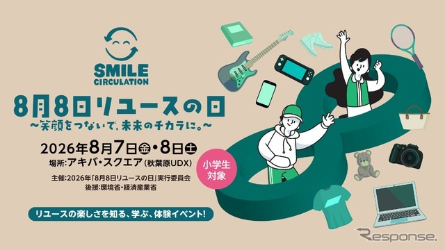 アップガレージが「8月8日リユースの日」に出展