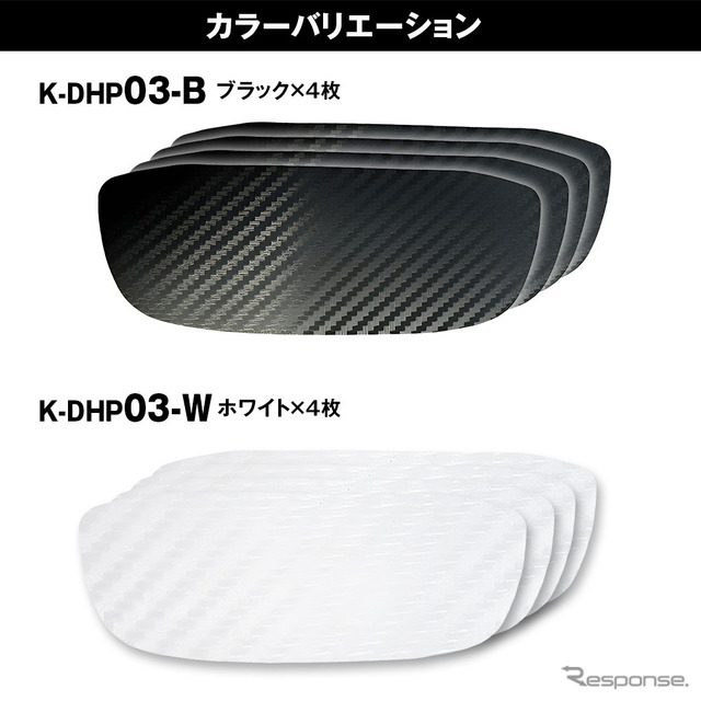 『ジムニー/ジムニーシエラ』用ドアハンドルプロテクター「K-DHP03」