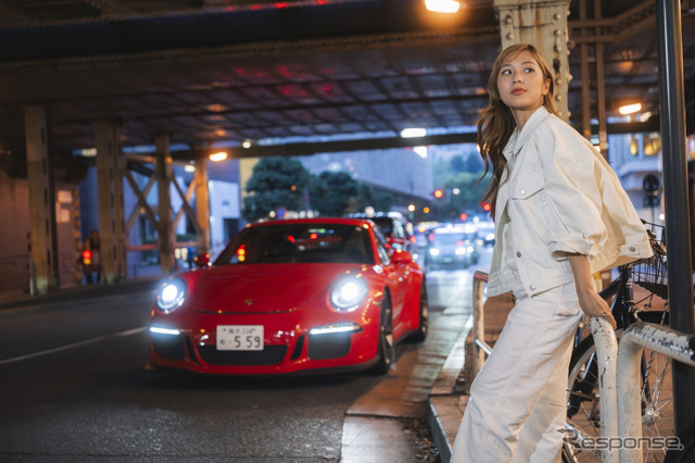 織戸茉彩 x Porsche 911 GT3