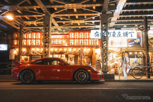 織戸茉彩 x Porsche 911 GT3