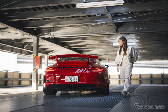 織戸茉彩 x Porsche 911 GT3