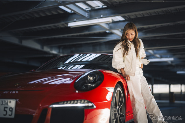 織戸茉彩 x Porsche 911 GT3