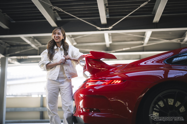 織戸茉彩 x Porsche 911 GT3