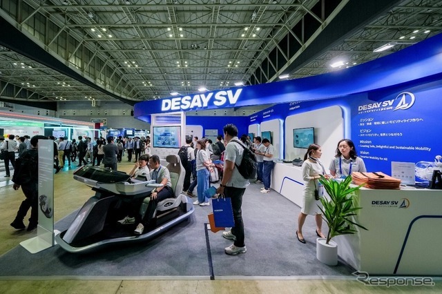 Desay SVのブース（人とくるまのテクノロジー展 2026）