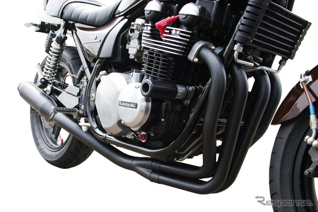 ゼファー750/RS用 モリワキモンスターブラックマフラー