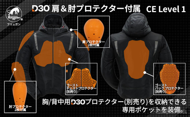 フリュガンのフルメッシュライディングジャケット『ベンチュリ』
