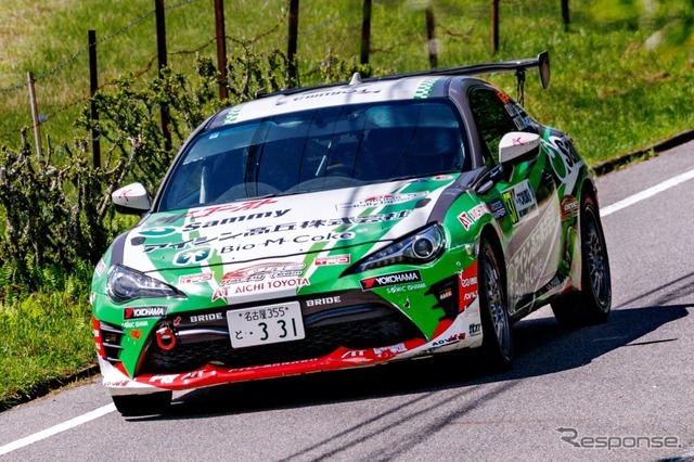 クラス優勝した「K-ONE RACING TEAM」のトヨタ『86』