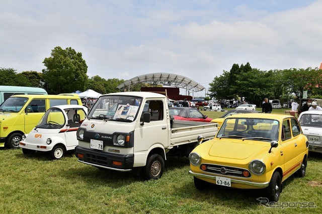 第9回 昭和平成軽自動車展示会 in 道の駅アグリパークゆめすぎと