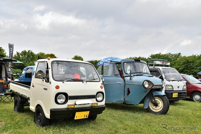 第9回 昭和平成軽自動車展示会 in 道の駅アグリパークゆめすぎと