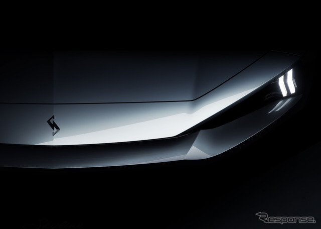 日産 スカイライン 新型のデザインの一部