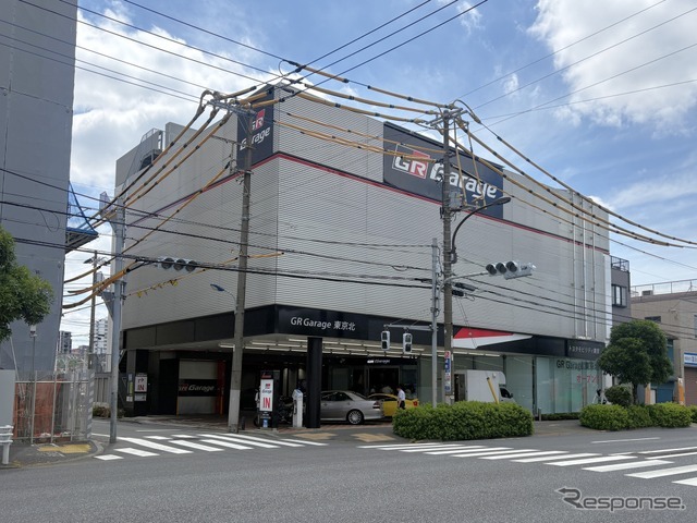 GRブランドの専門店舗「GR Garage東京北」