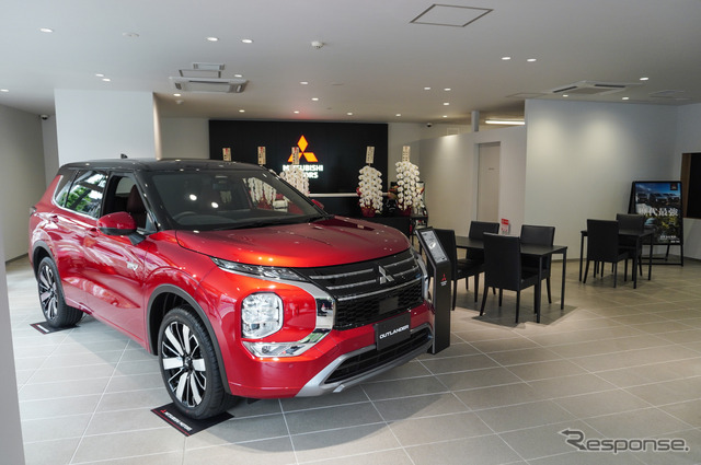 首都圏では約24年ぶりとなる三菱自動車の新店舗「東日本三菱自動車販売 関内店」