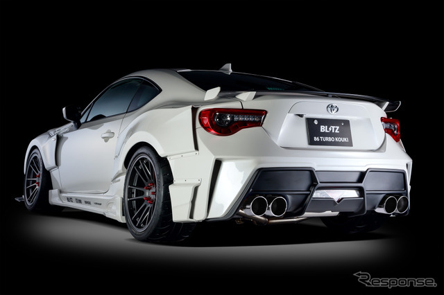ブリッツがアイシン製MCB採用のボディ補強パーツ「B-MCB」の『86/BRZ』向けフロント/リア用を同時発売