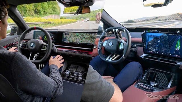 先進運転支援システムの「BMW Highway Assistant」