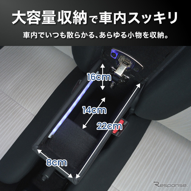 クラフトワークス『ミライース』専用LEDコンソールボックス