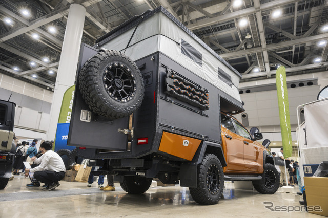 TOYO TIRES 「オープンカントリー M/T」を装着した水野浩聡さんのトライトン