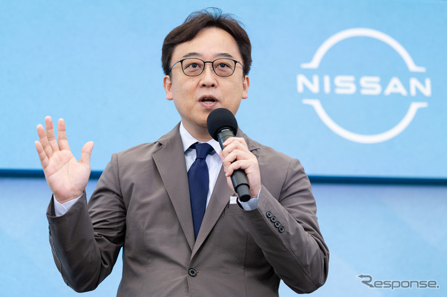 日産自動車 国内マーケティング担当の杉本全・執行職