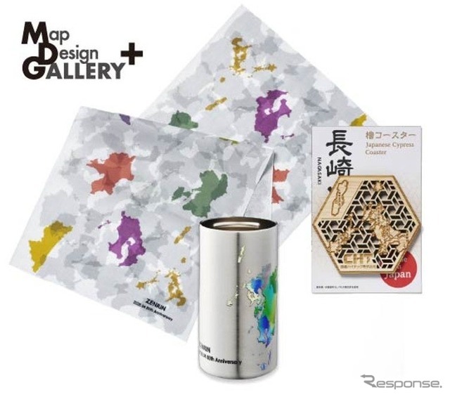 法人ギフト・記念品を製作するサービス「Map Design GALLERY＋