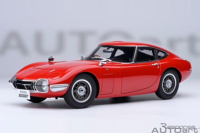 『トヨタ 2000GT』のオートアート製18分の1スケールモデルカー