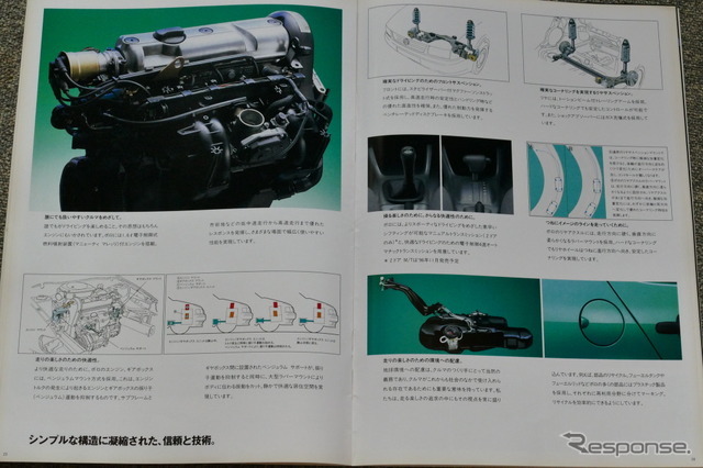 VW ポロ（3代目）当時のカタログ