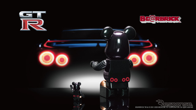 2026年限定デザインの「NISSAN GT-R BE@RBRICK 100% & 400%」