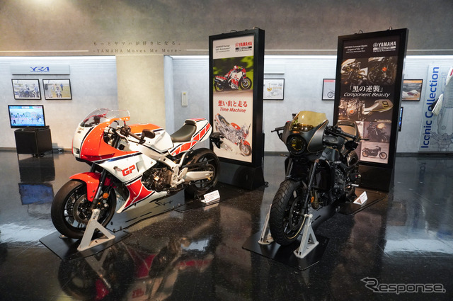 ライフスタイル提案エリアではアフターパーツを装着したカスタム車の展示も