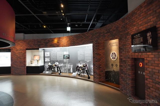 コミュニケーションプラザ2階の歴史展示