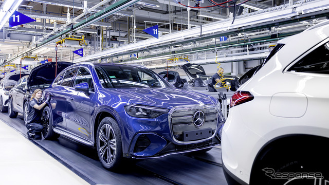 メルセデスベンツ GLC 新型の量産を開始
