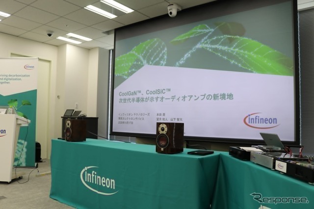GaNで車載オーディオが変わる？ 次世代D級アンプが示した高音質化の可能性