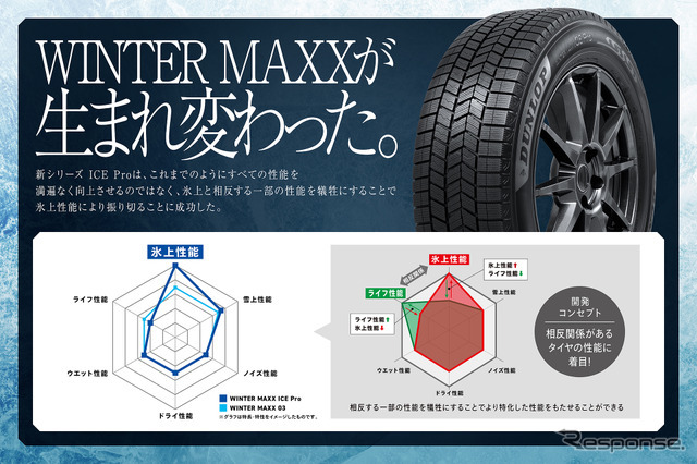 ダンロップ『ICE Pro』