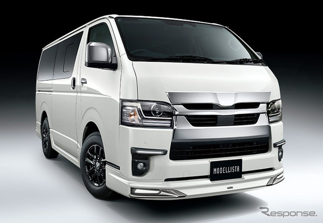 トヨタ・ハイエース用カスタマイズアイテム装着車