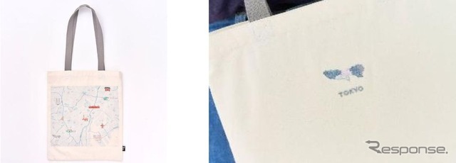 フラットトートバッグ